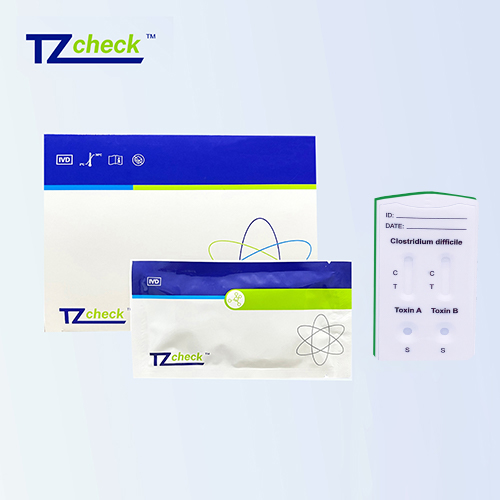 Комбінований швидкий тест для виявлення Clostridium difficile + Токсин A + Токсин B (Фекалії) (Tzcheck I019-6025B)